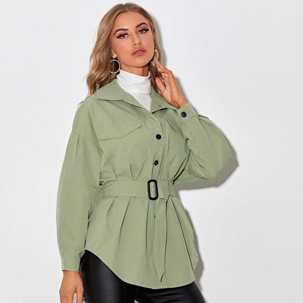 Elegant Stylish Shirt-Jacket - Ell Soll