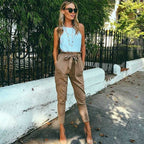 Slim Straight Leg Pants - Ell Soll