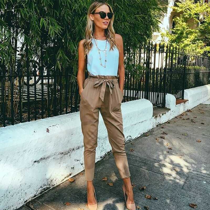 Slim Straight Leg Pants - Ell Soll