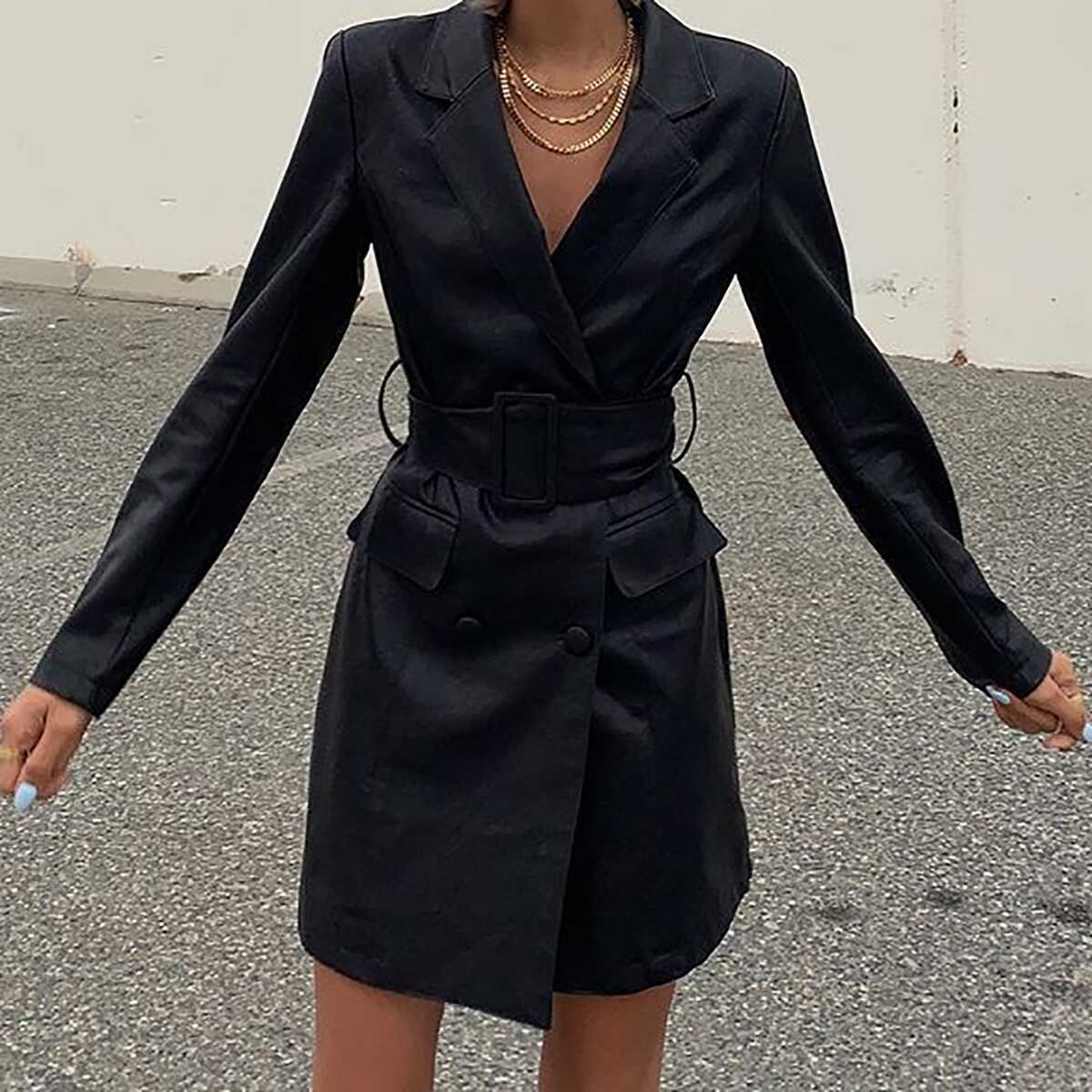 Lapel Coat - Ell Soll