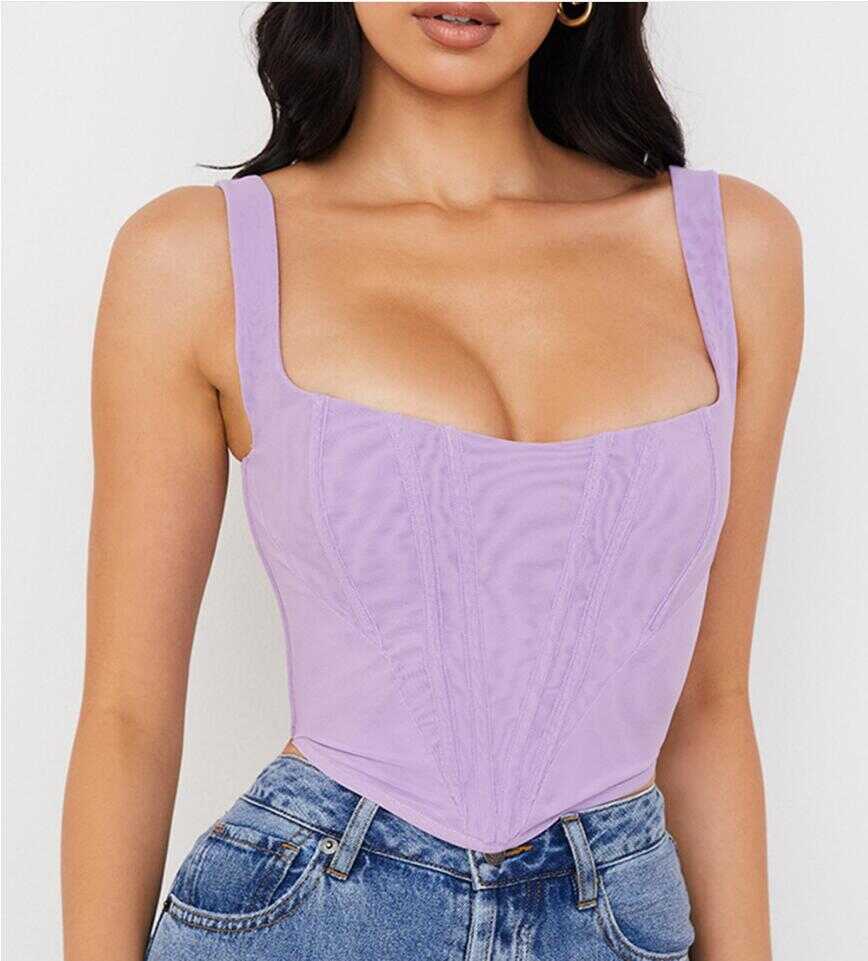 Hot Neck Umbilical Sling Shirt - Ell Soll