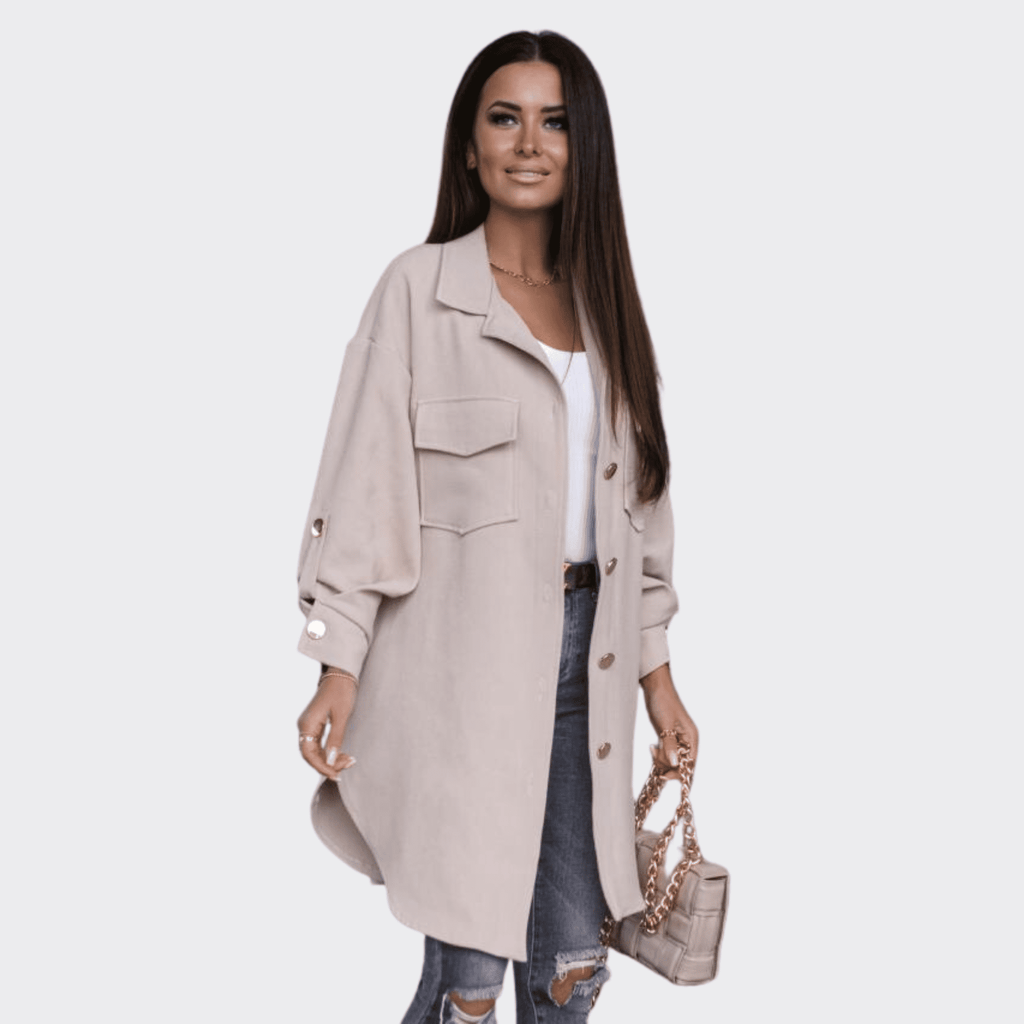 Mid-Length Button Trench - Ell Soll