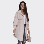 Mid-Length Button Trench - Ell Soll