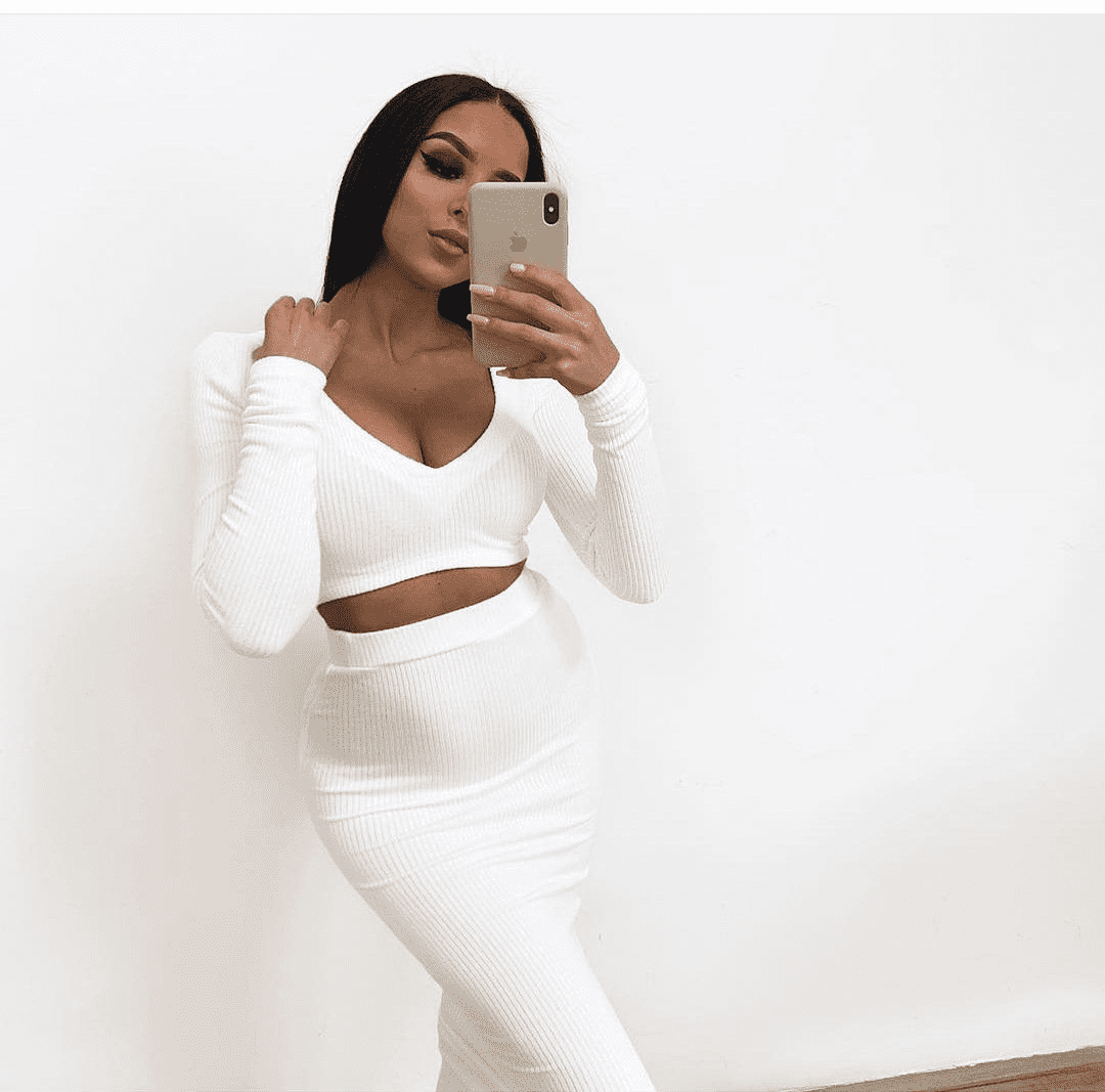 Pit Strip Two-Piece Suit - Ell Soll