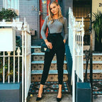 Slim Straight Leg Pants - Ell Soll