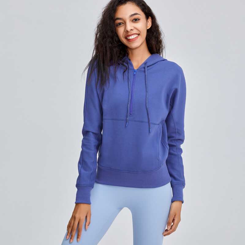 Half Zip Hoodie - Ell Soll