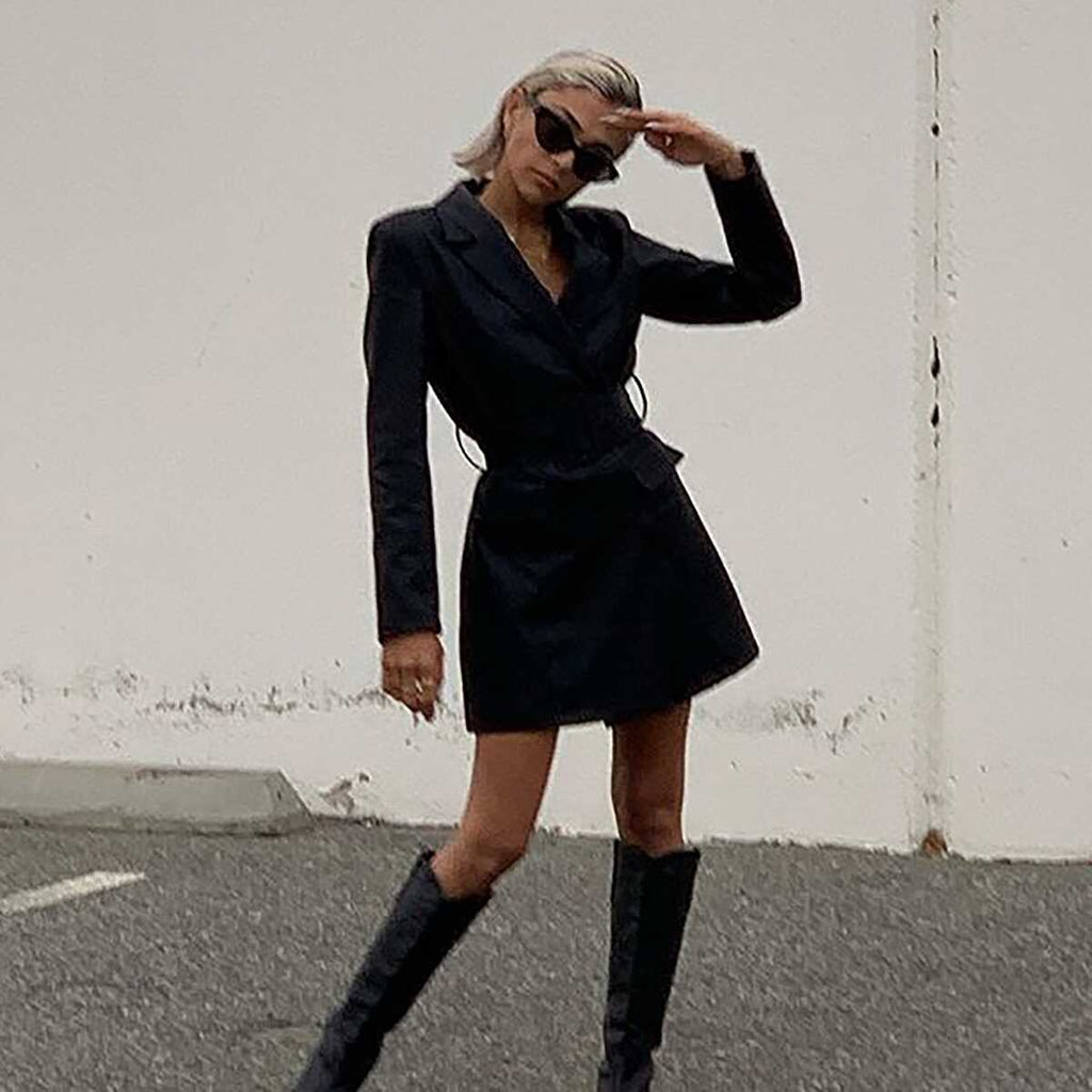 Lapel Coat - Ell Soll