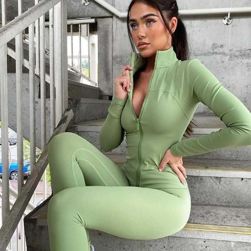 Zipper Sport-Yoga Set - Ell Soll
