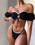 Flash Short-Sleeved Swimwear - Ell Soll