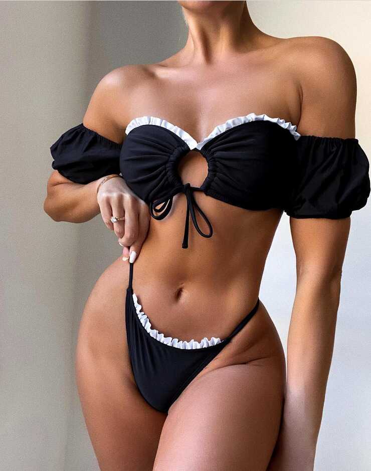 Flash Short-Sleeved Swimwear - Ell Soll