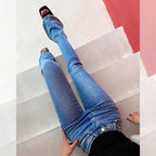 Micro Tight Casual Classic Jeans - Ell Soll Micro Tight Casual Classic Jeans king-planet.myshopify.com