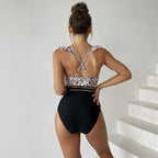 Leopard One-Piece Swimwear - Ell Soll