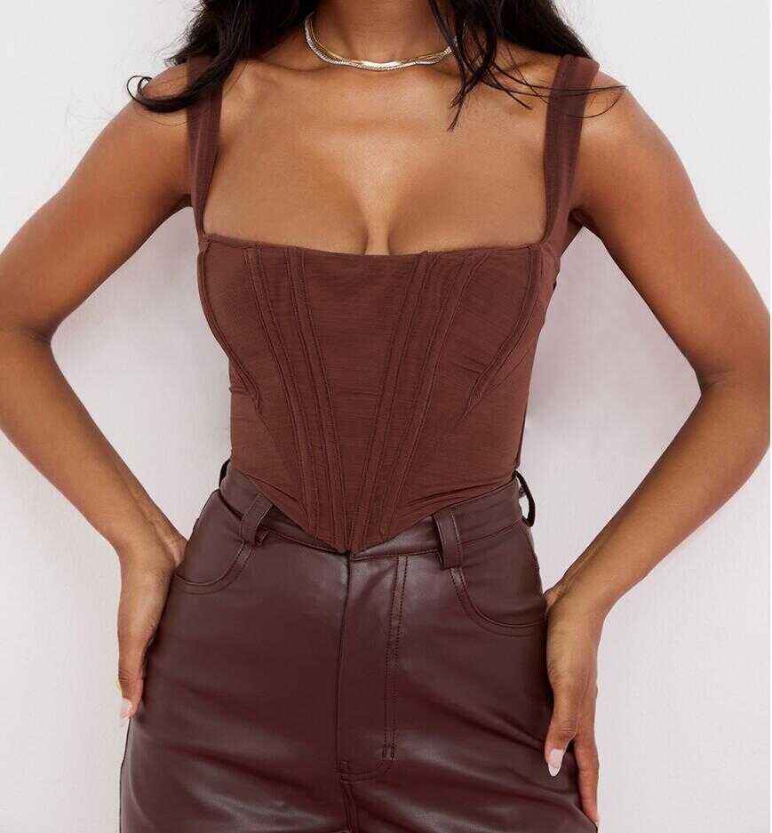 Hot Neck Umbilical Sling Shirt - Ell Soll