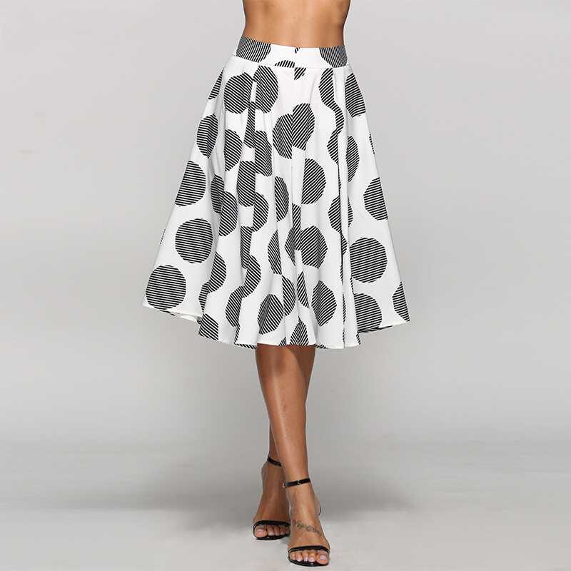 Large Dot Round Skirt - Ell Soll