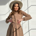 Temperament Pullover Dress - Ell Soll