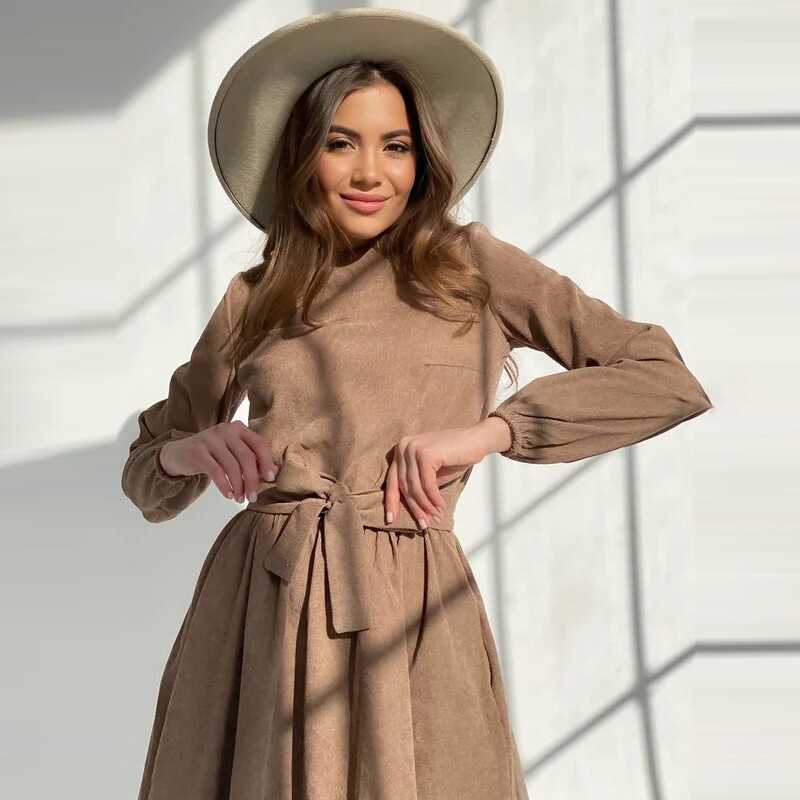 Temperament Pullover Dress - Ell Soll