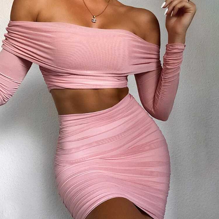 Open Pinky Dress - Ell Soll