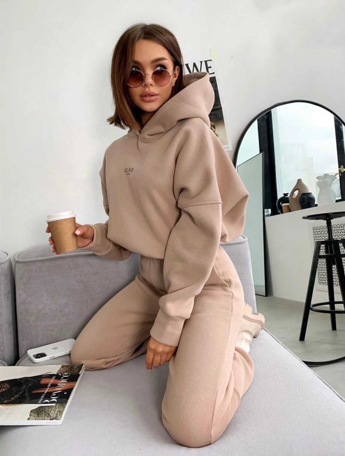 Fleece Casual Suit - Ell Soll