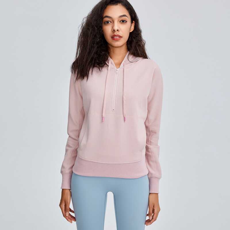 Half Zip Hoodie - Ell Soll