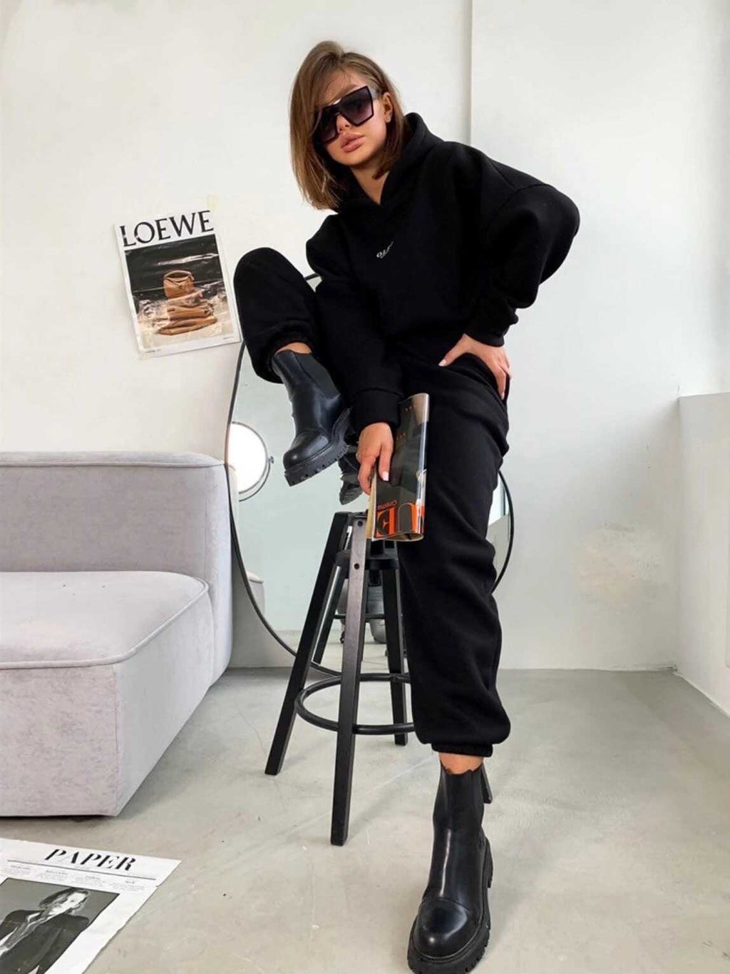 Fleece Casual Suit - Ell Soll