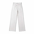 Open Waist Denim Pants - Ell Soll