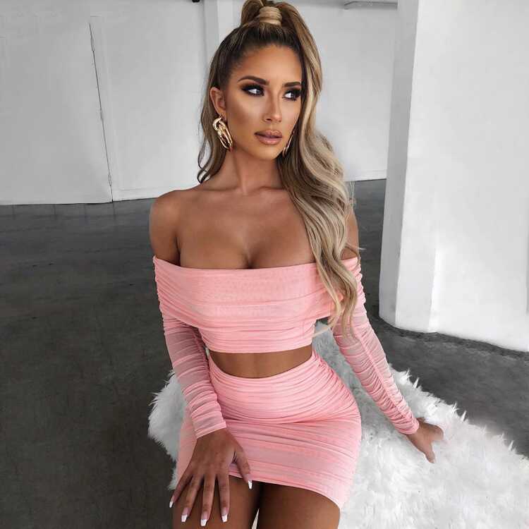 Open Pinky Dress - Ell Soll