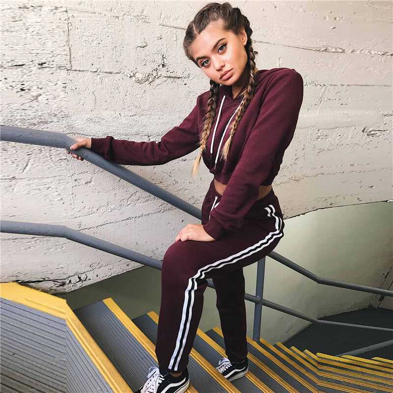 Solid Hooded Set - Ell Soll
