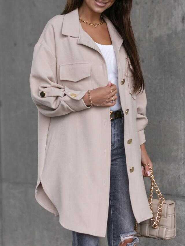 Mid-Length Button Trench - Ell Soll