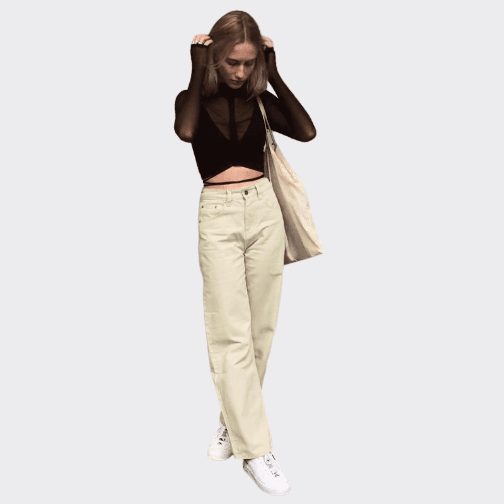 Street Wide-Leg Jeans - Ell Soll