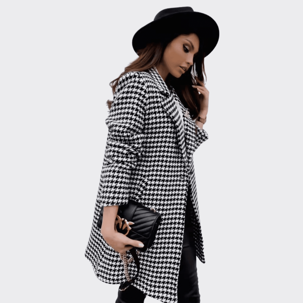 One Button Slim Fit Blazer - Ell Soll