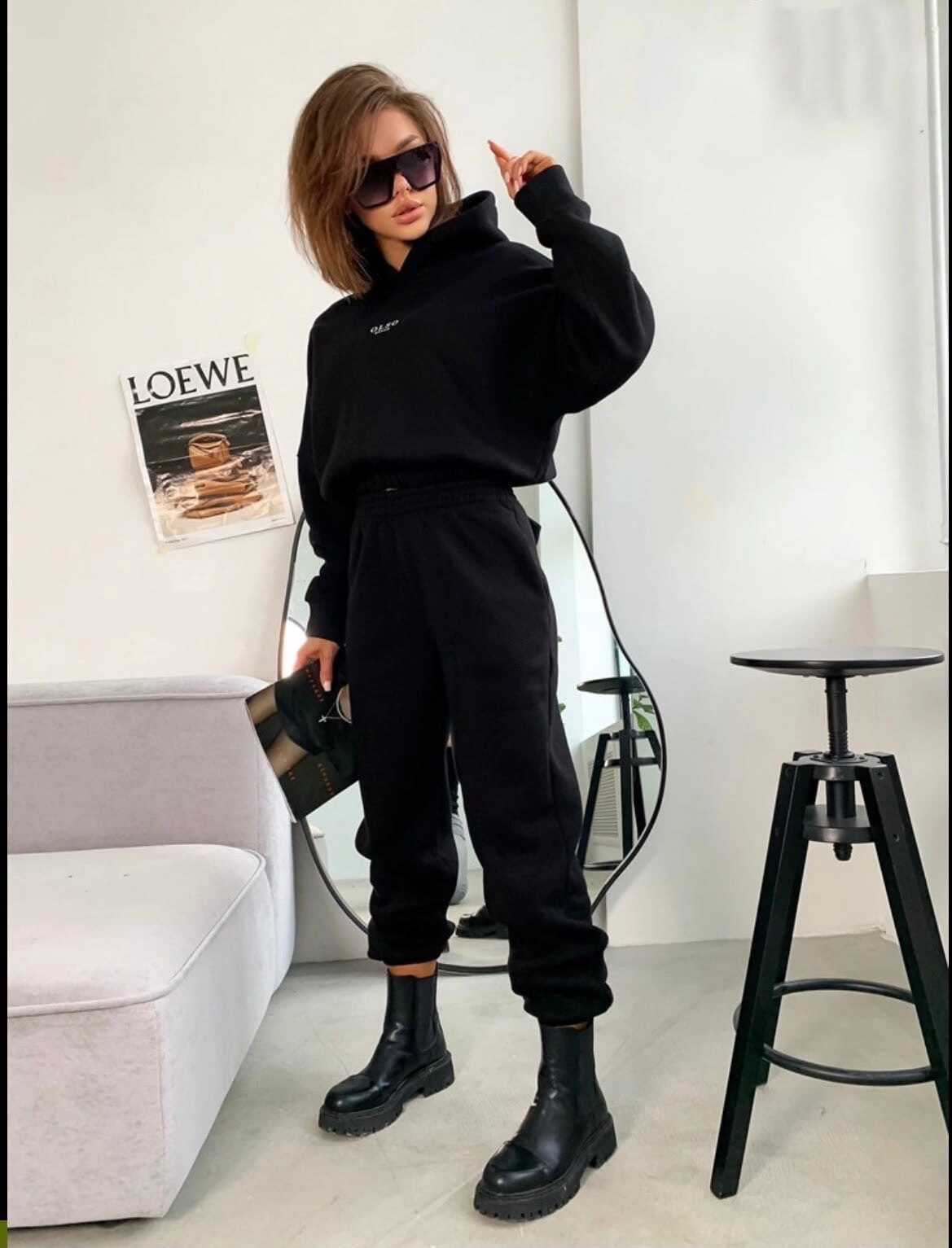 Fleece Casual Suit - Ell Soll