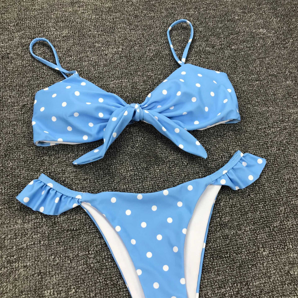 Dot Bikini Swimwear - Ell Soll