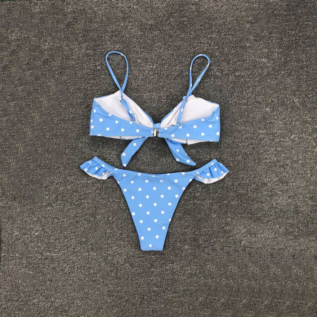 Dot Bikini Swimwear - Ell Soll