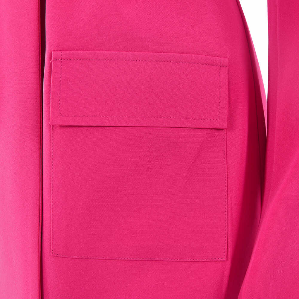 Solid Color Lapel Cardigan - Ell Soll