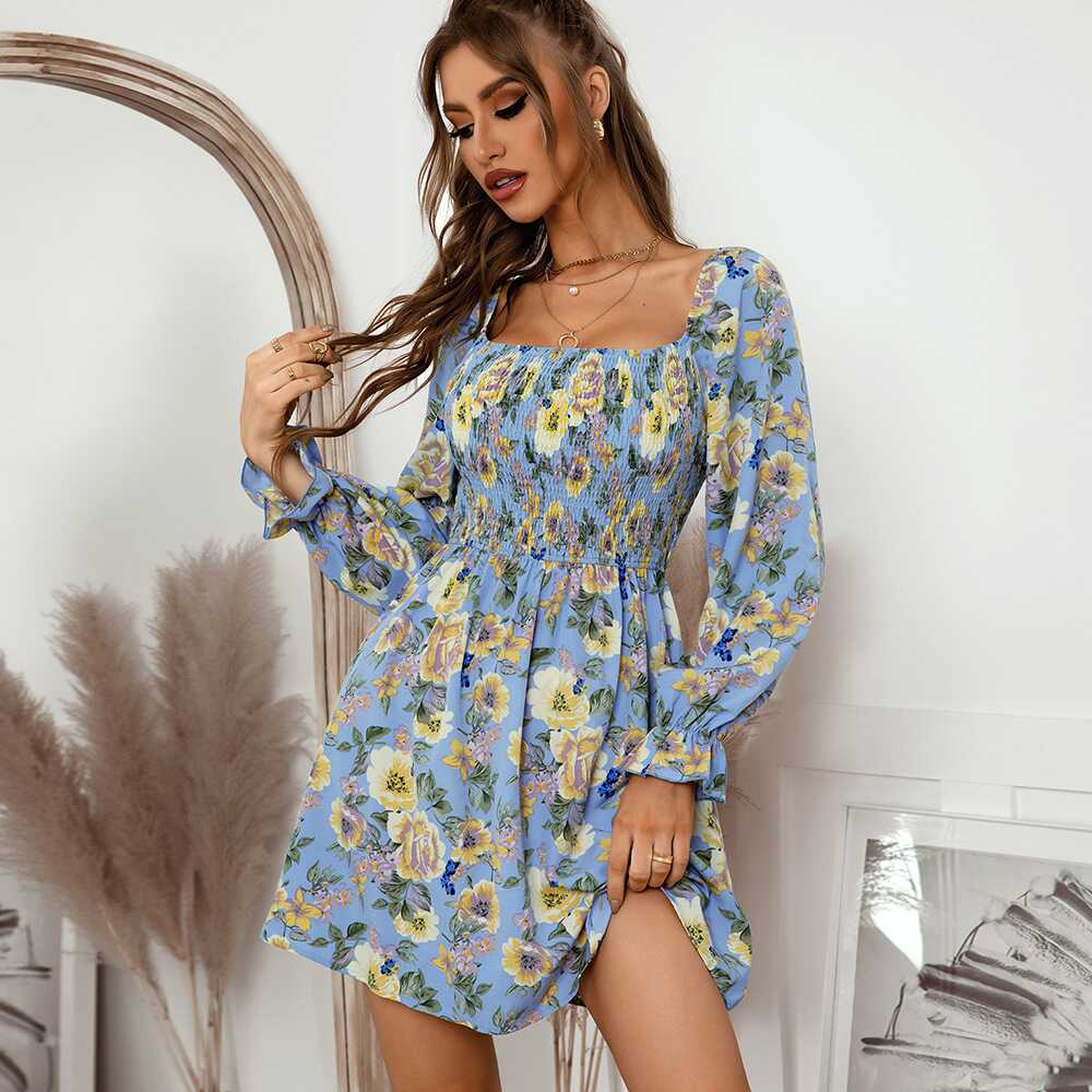 Flowery Dress - Ell Soll