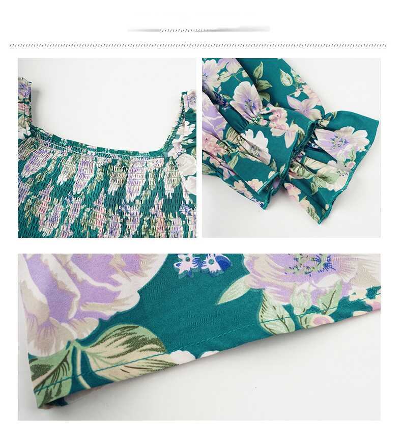 Flowery Dress - Ell Soll