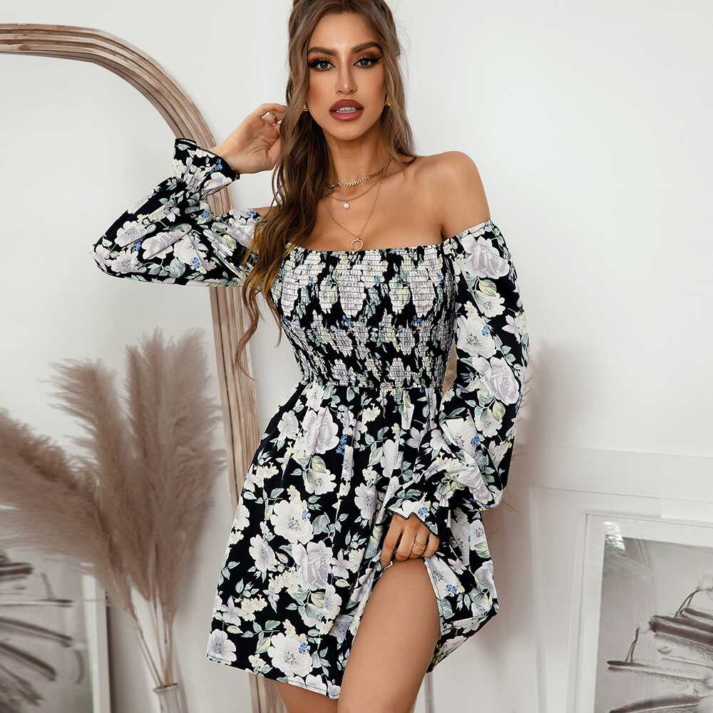 Flowery Dress - Ell Soll