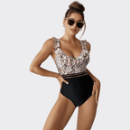 Leopard One-Piece Swimwear - Ell Soll