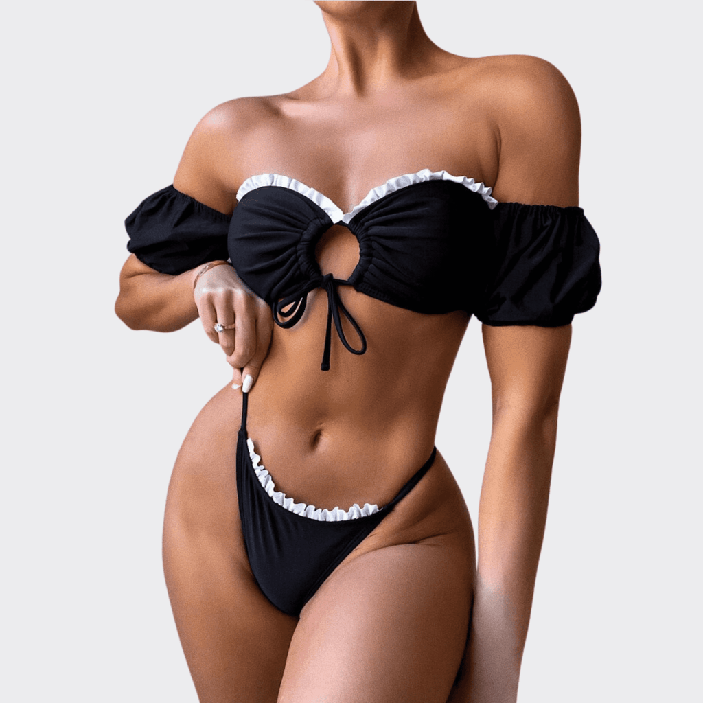 Flash Short-Sleeved Swimwear - Ell Soll